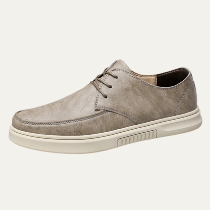 Alderwood Men's Leather Sneakers Lace Up Comfortable