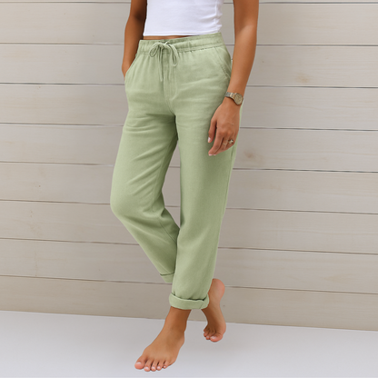 Comfortable Stretchy Pants with Elastic Waistband