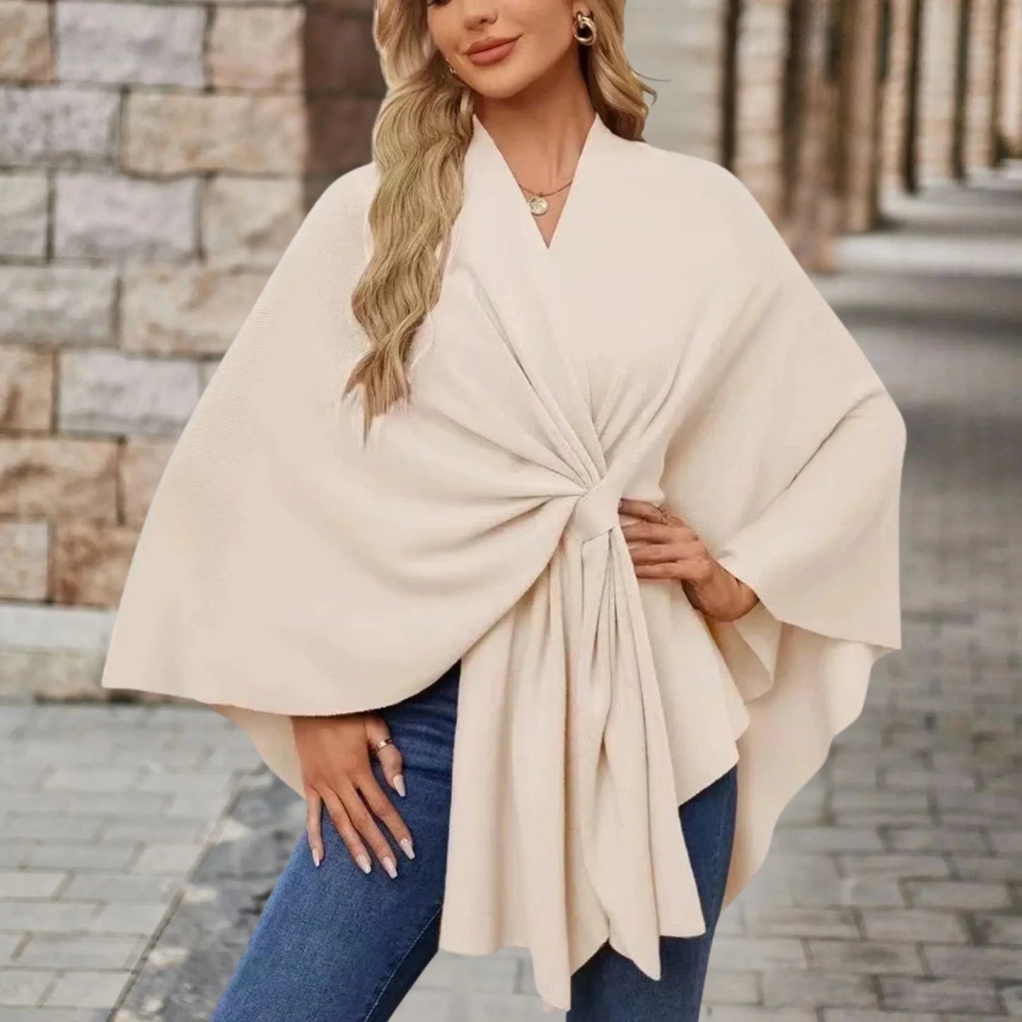 Chic Wrap Around Poncho