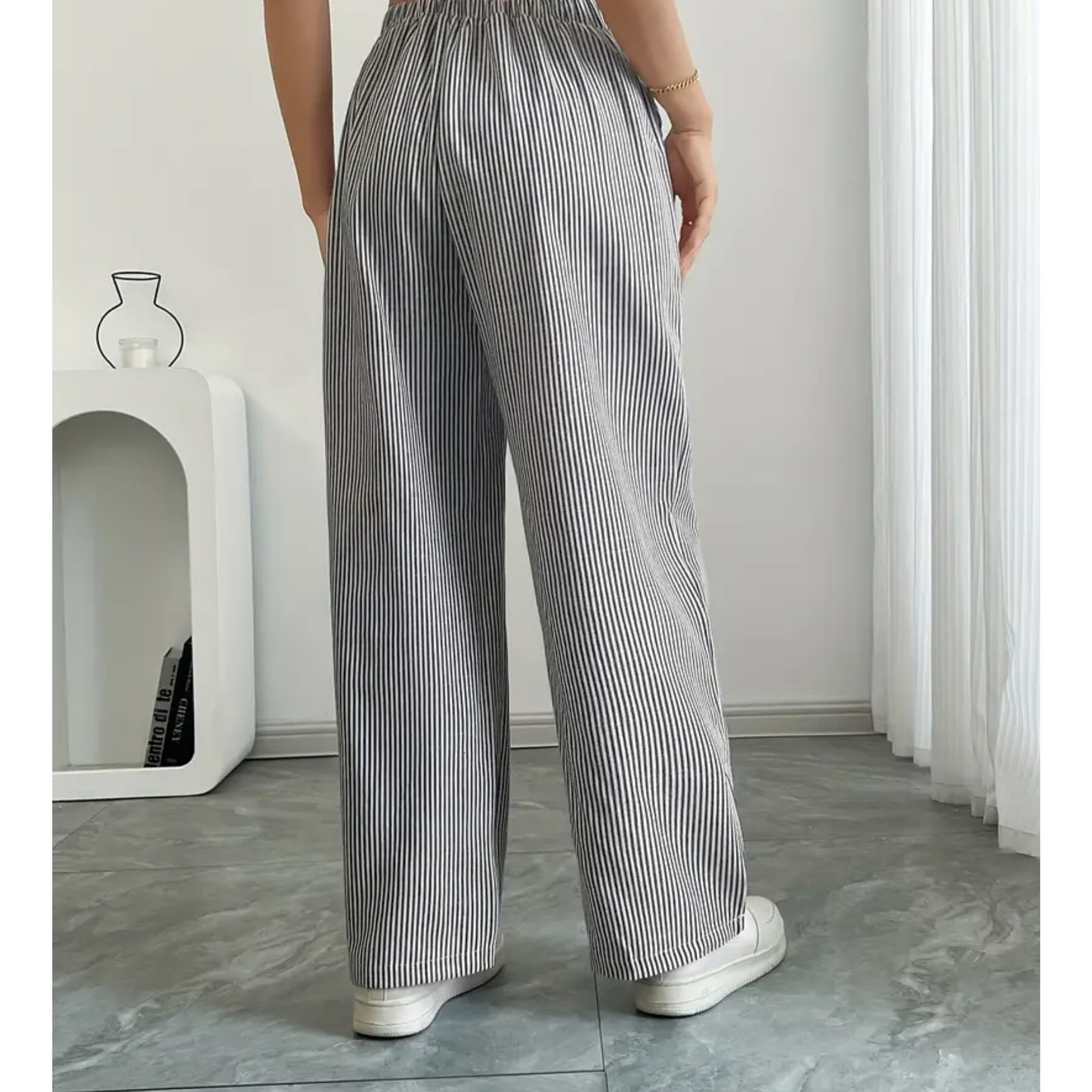 Women's Vertical Stripe Pants