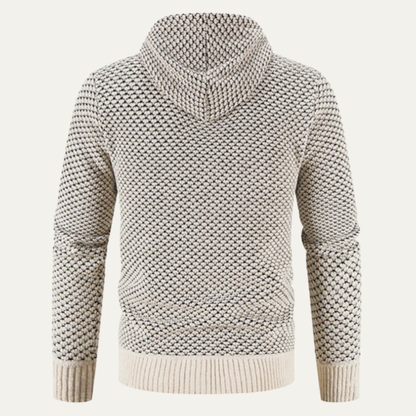 Men's Fleece Lined Zip Up Hoodie Jacket