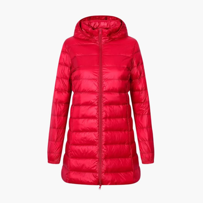 Women's Down Parka Jacket Waterproof Hooded Long