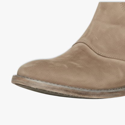 Premium Suede Ankle Boots for Women Non Slip On