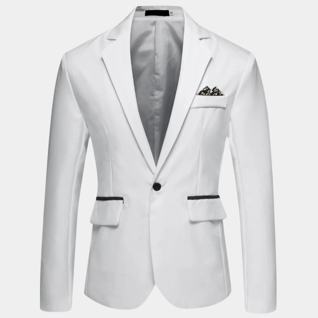Men's Modern Fit Blazer Comfortable Design