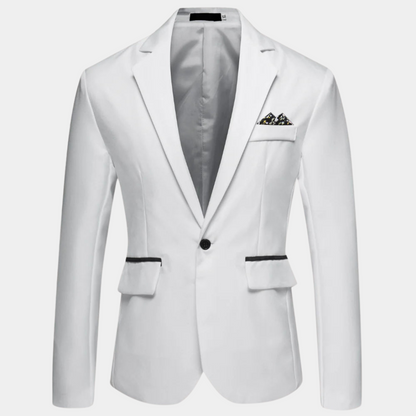 Men's Modern Fit Blazer Comfortable Design