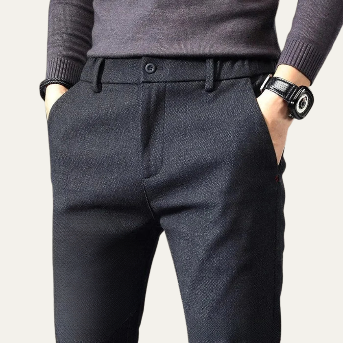 Men's Casual Straight Leg Pants