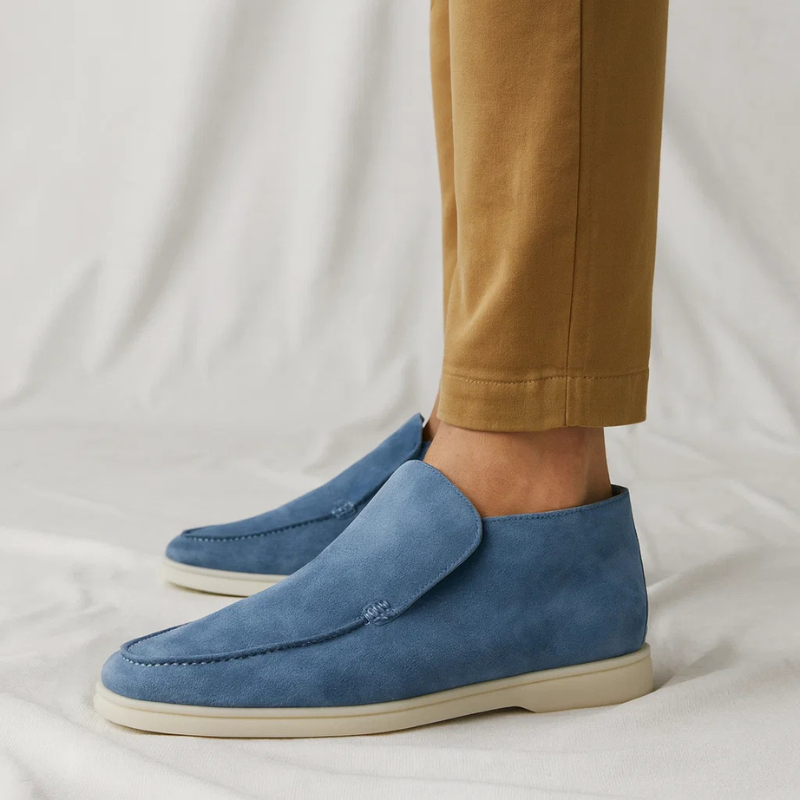Marceli Men's Suede Loafers Chukka Brown