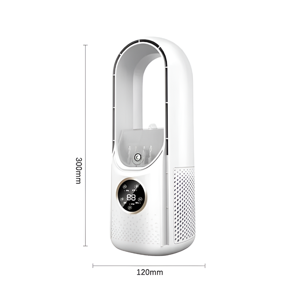 Portable Bladeless Table Fan Air Conditioner