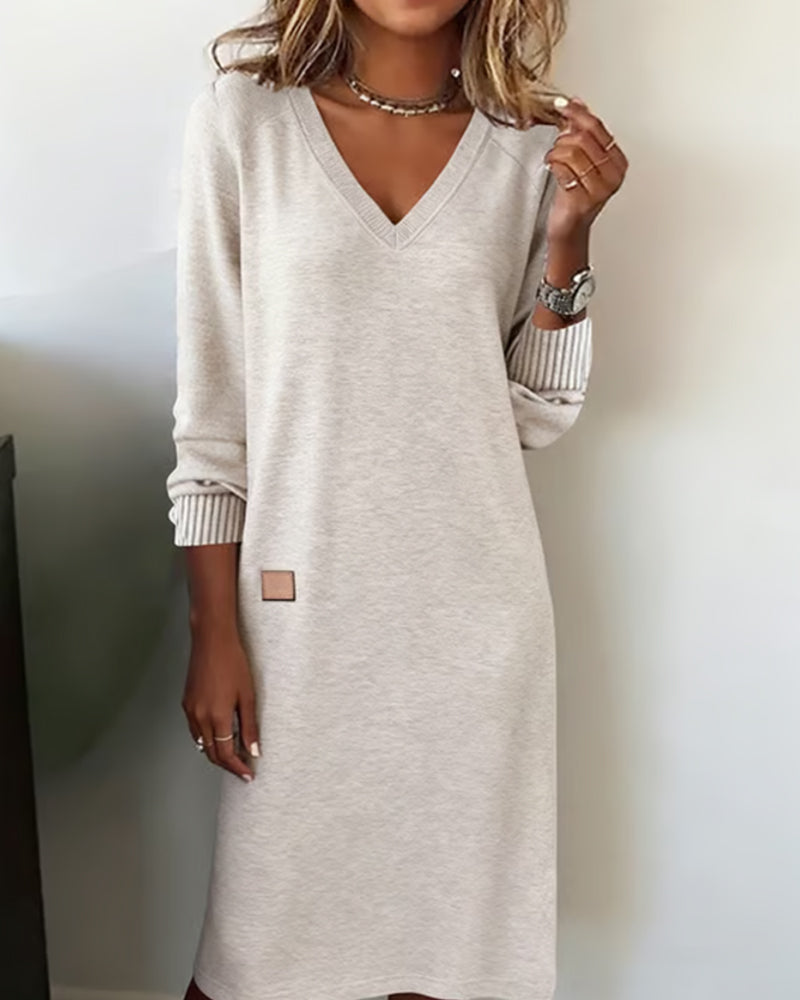 Women's A-Line Short Sleeve Dress - VibreMode