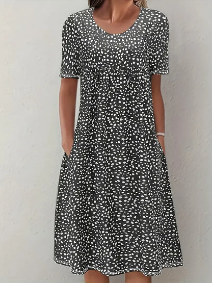 Beautiful Ladies' Flowy Evening Gown Dress