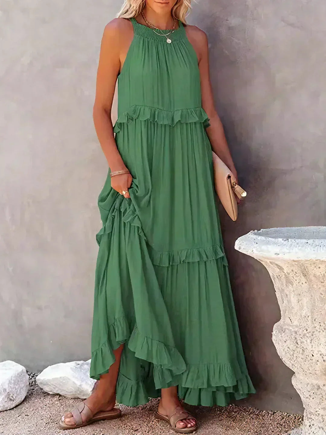 Elegant Women's Heather Dress