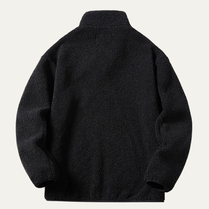 Men's Thick Fleece Zip Up Sweater