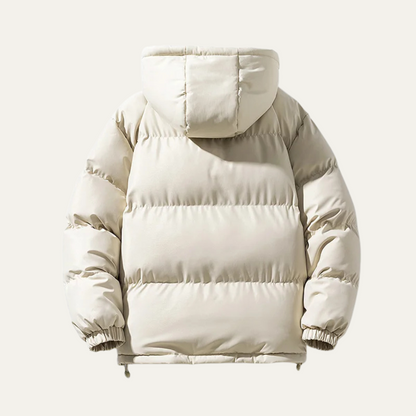 Tillingham Men's Puffer Jacket Warm Hooded