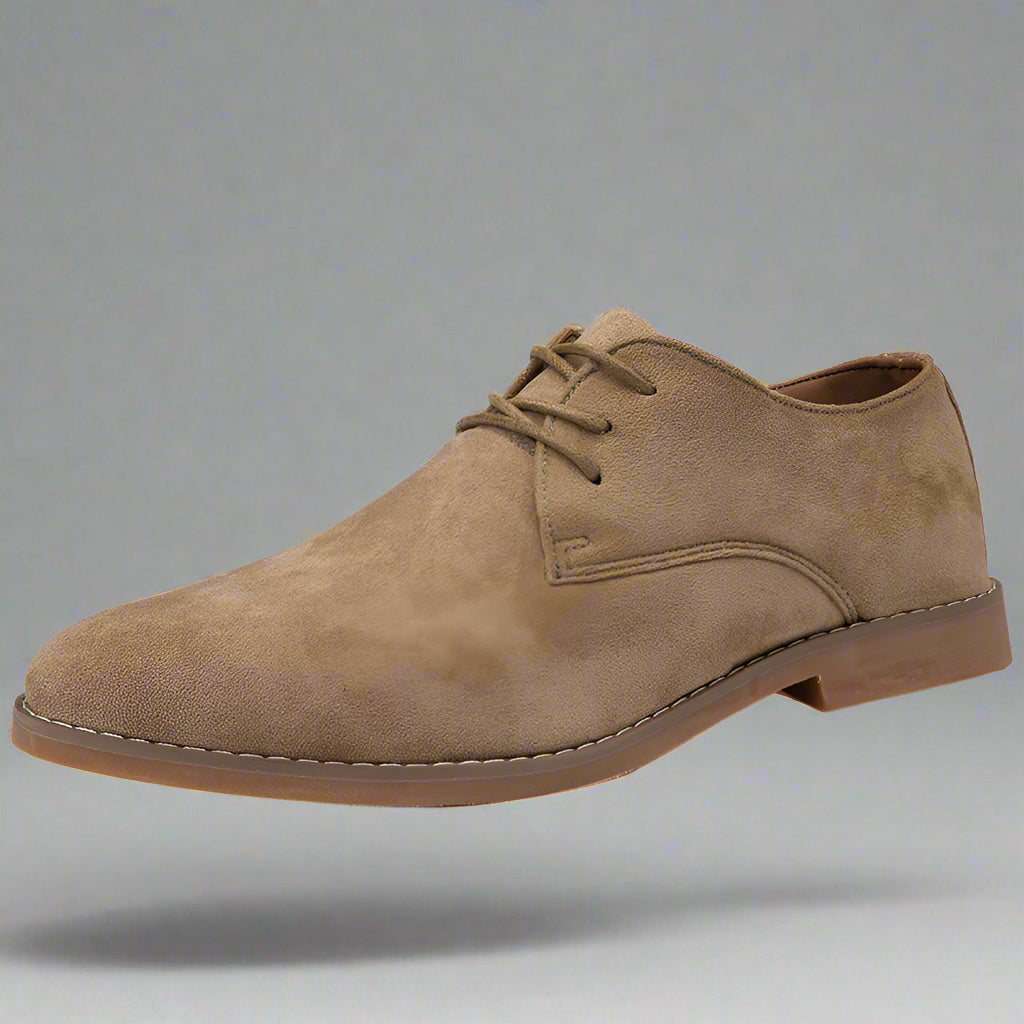 Men's Suede Oxford Shoes