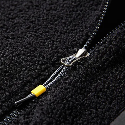 Men's Thick Fleece Zip Up Sweater