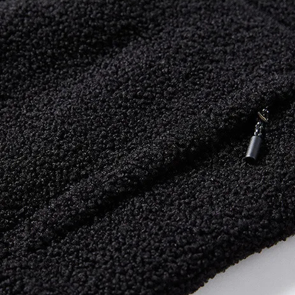 Men's Thick Fleece Zip Up Sweater