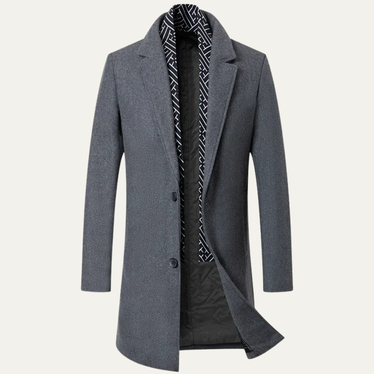 Men's Wool Formal Coat Classic Winter
