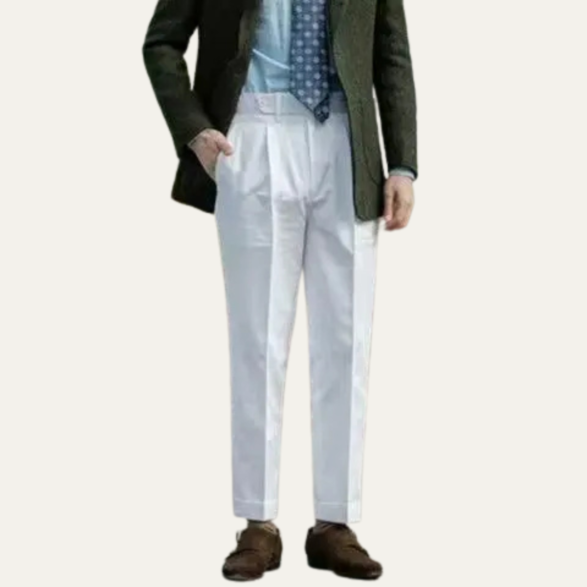 Men's Lightweight Business Trousers Loose Fit