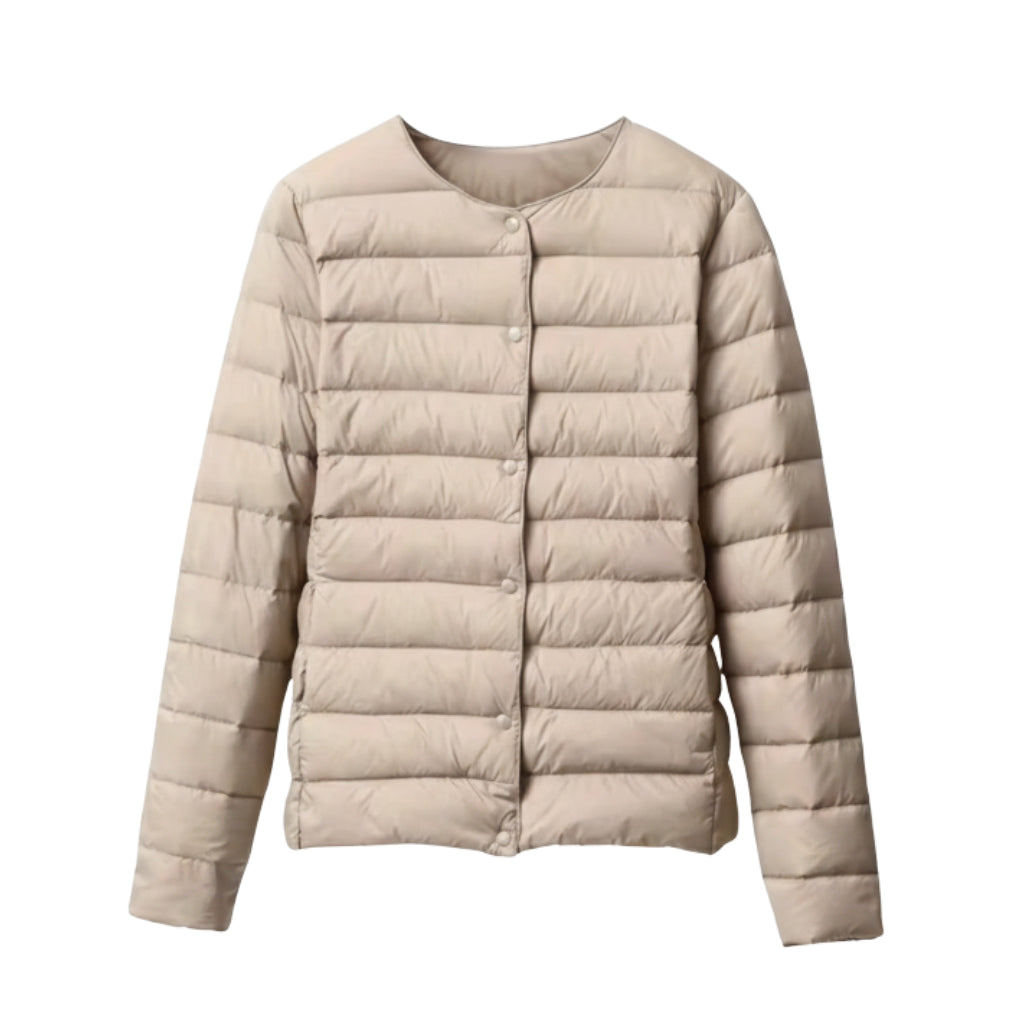 Warm Women's Lightweight Quilted Puffer Coat