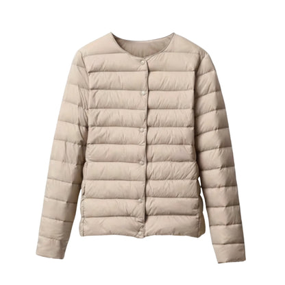 Warm Women's Lightweight Quilted Puffer Coat
