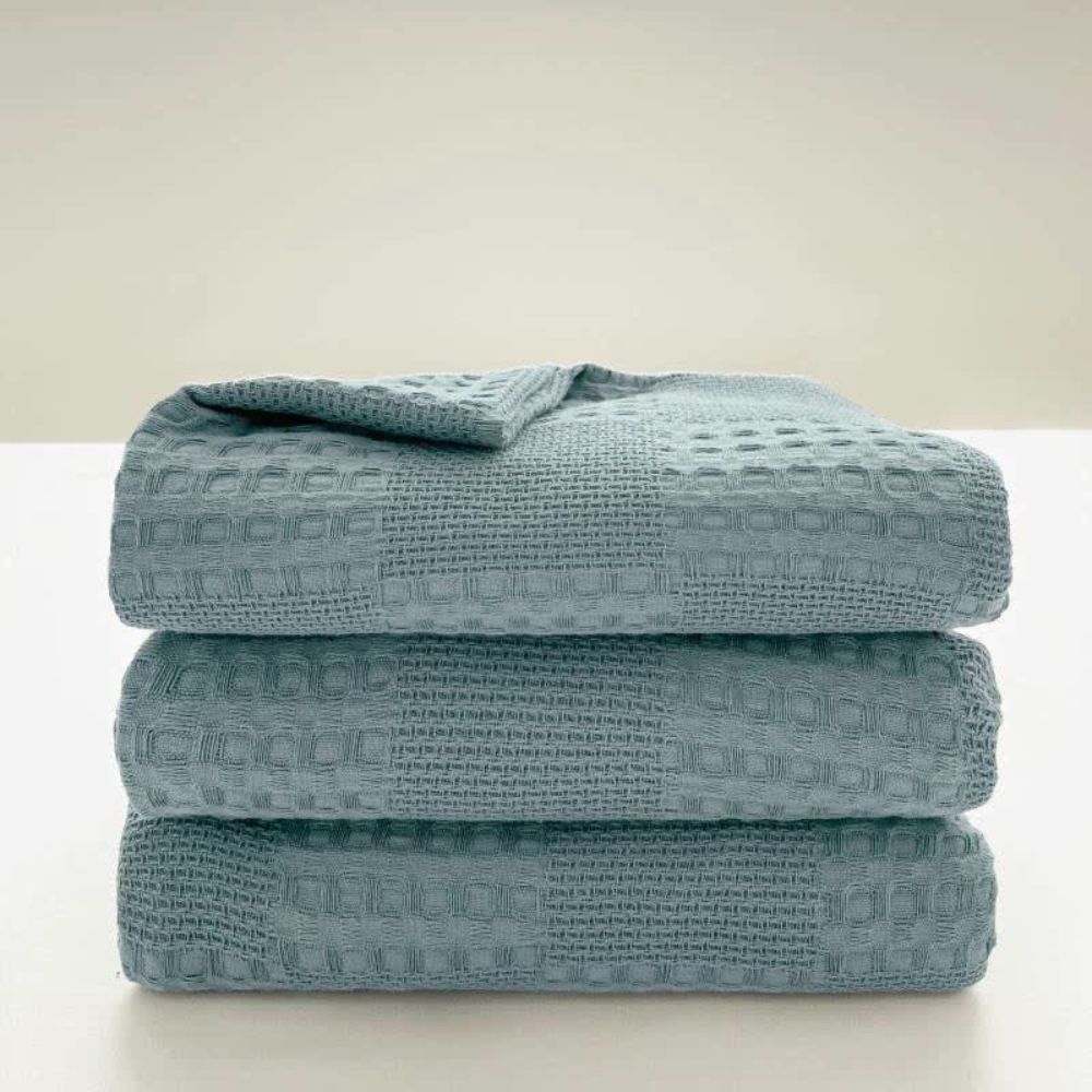 Coldcare Soft Waffle Weave Blanket