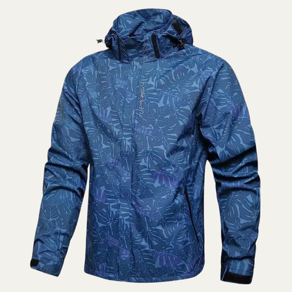 Men's Lightweight Windbreaker Jacket Waterproof Hooded