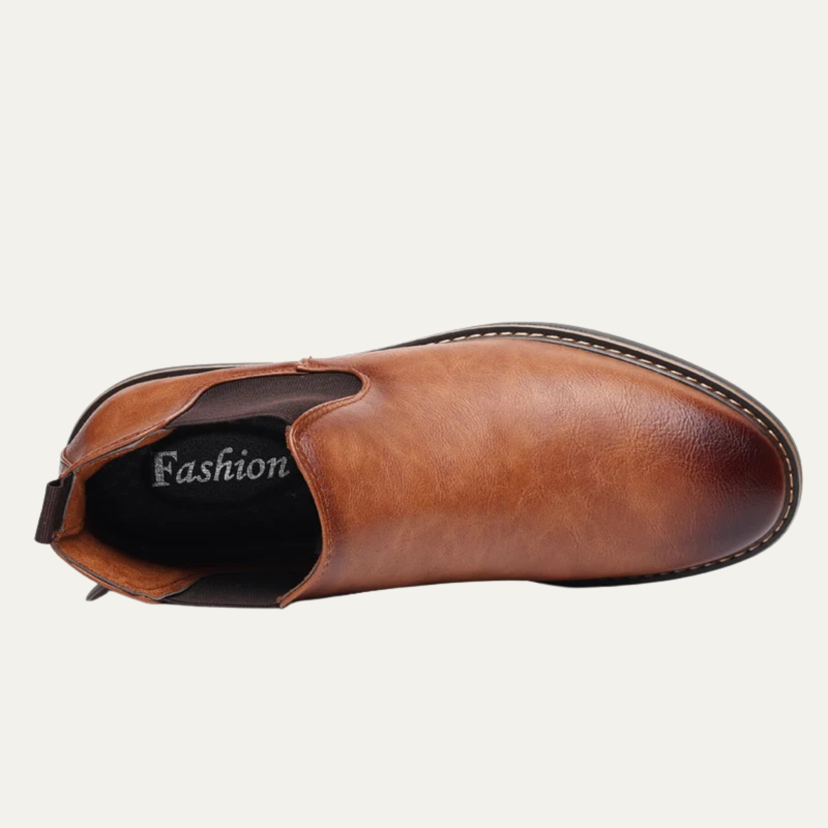 Men's Leather Chelsea Boots Classic Brown