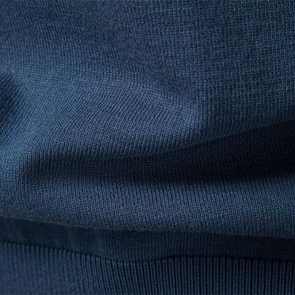 Men's Knit Polo Sweater Casual