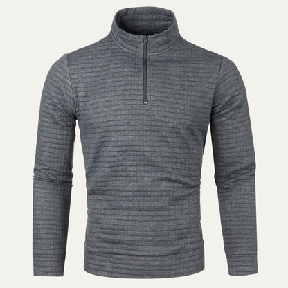 Men's Lightweight Quarter Zip Sweater