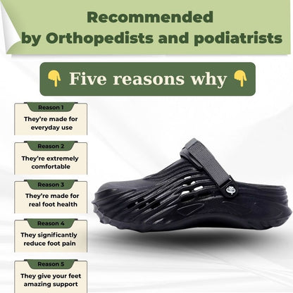 Comfortable Men's Garden Shoes Non-Slip Arch Support Sandals
