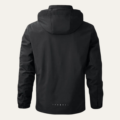 Waterproof Rain Jacket Windproof Hooded Outdoor Shell Coat