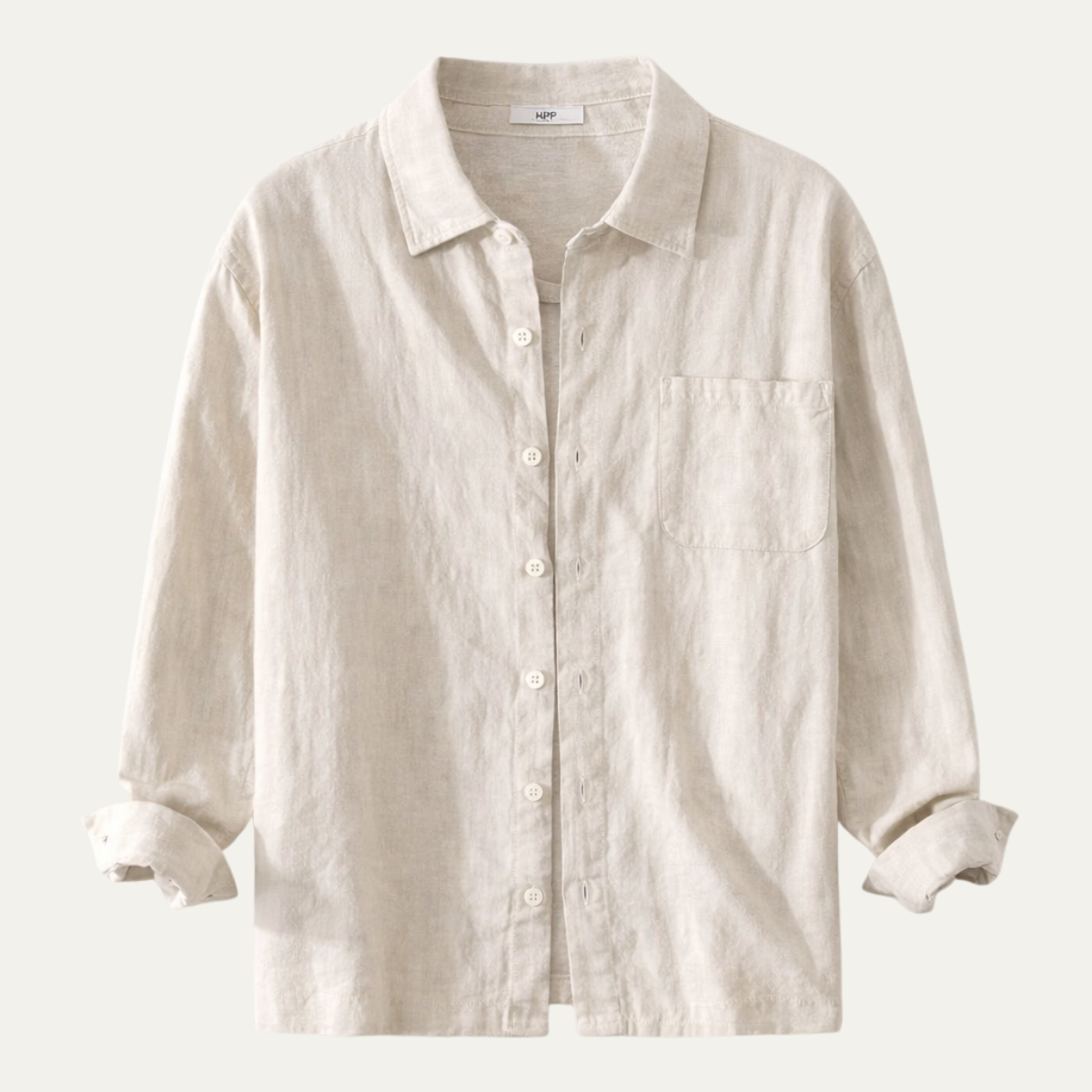 Men's Cotton Shirt Jacket Casual Retro Style - VibreMode