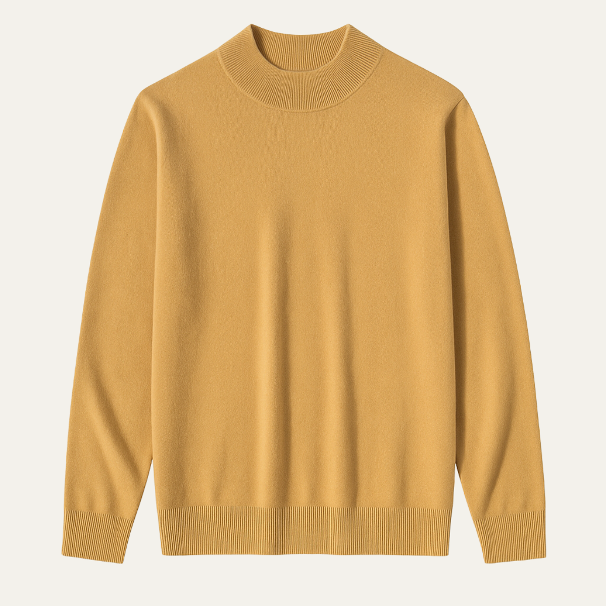 Men's Soft Knit Sweater 100% Wool - VibreMode