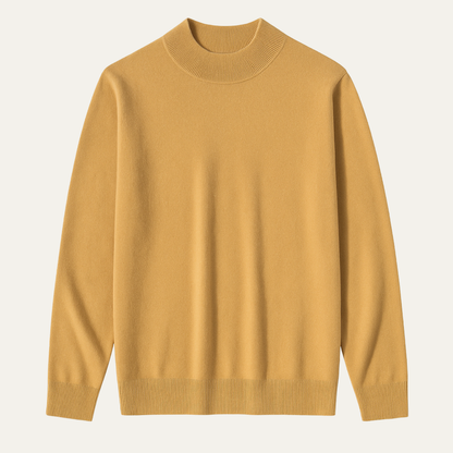 Men's Soft Knit Sweater 100% Wool - VibreMode