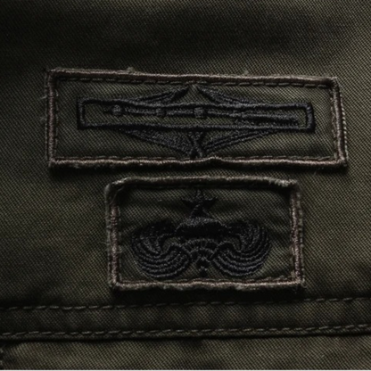 Men's Cotton Cargo Jacket With Pockets
