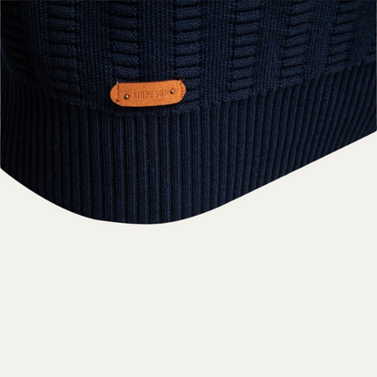 Men's Quarter Zip Winter Sweater