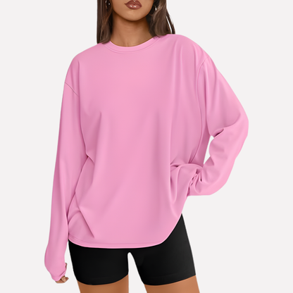 Women's Long Sleeve Oversized Shirt