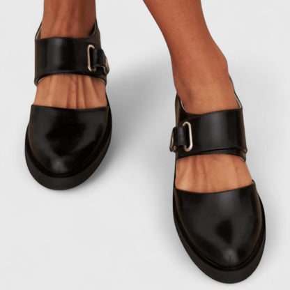 Classic Buckle Mary Jane Shoes