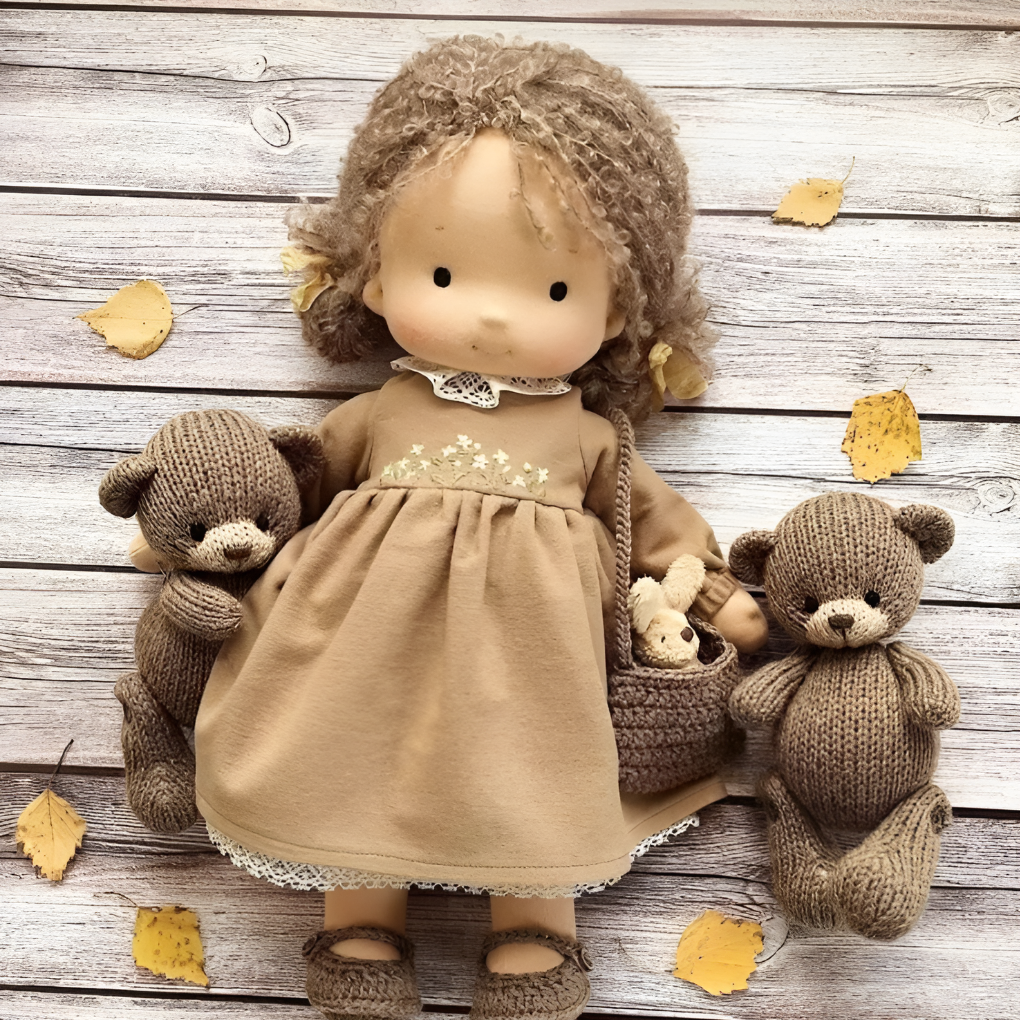 Waldorf Cuddly Doll Handmade