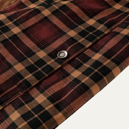 Men's Fleece Lined Flannel Jacket Plaid