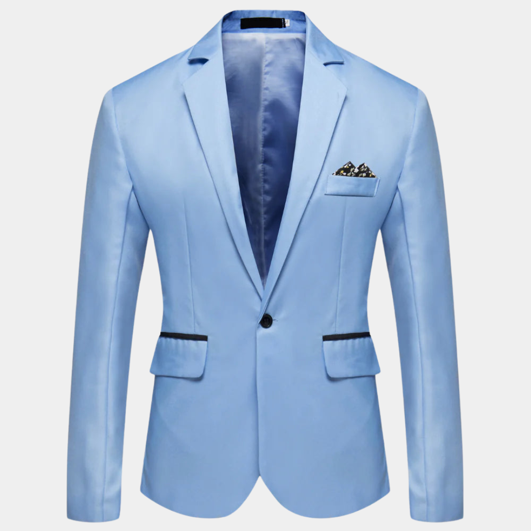 Men's Modern Fit Blazer Comfortable Design