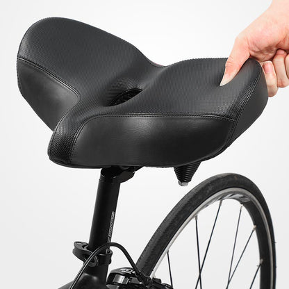 Comfortable Bike Saddle Extra Wide Seat