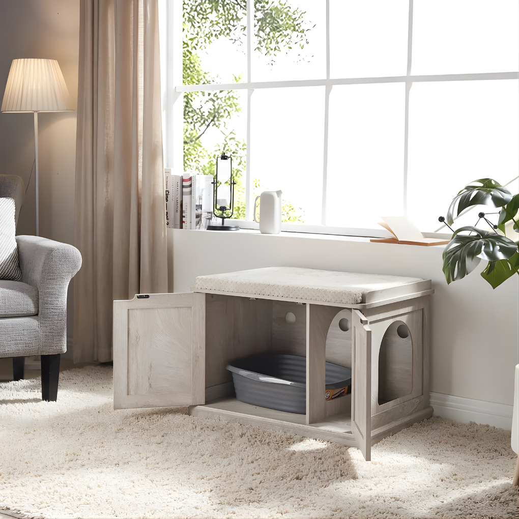 Cat Litter Box Enclosure - VibreMode