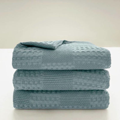 Soft Waffle Weave Blanket