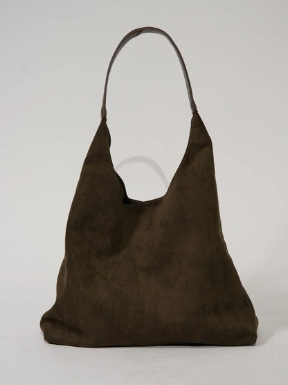 Women's Suede Shoulder Bag