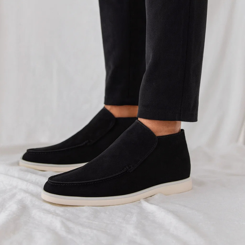 Marceli Men's Suede Loafers Chukka Brown