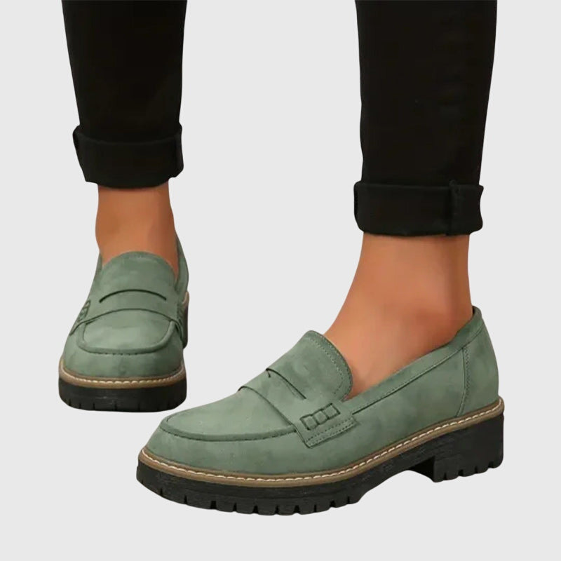 Classic Luxury Suede Slip On Shoes
