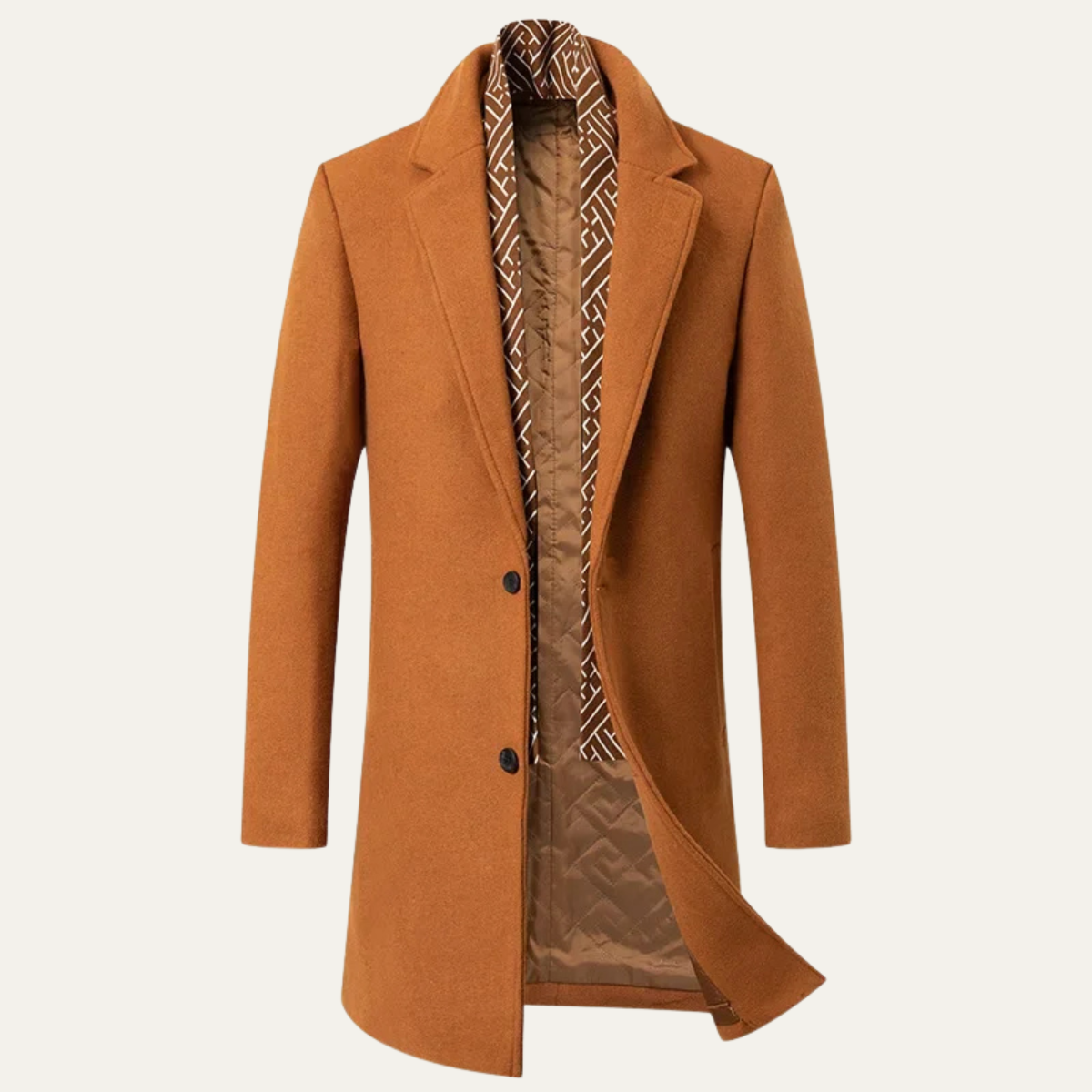 Men's Wool Formal Coat Classic Winter