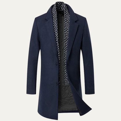 Men's Wool Formal Coat Classic Winter