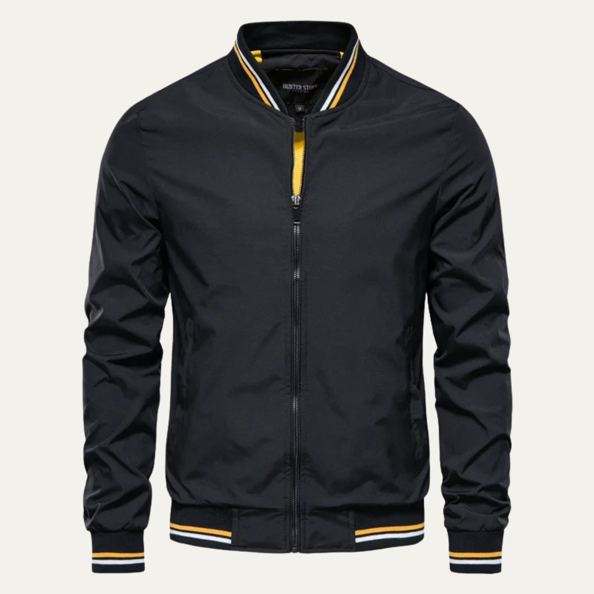 Balmoral Men's Bomber Jacket Slim Fit Zip Up